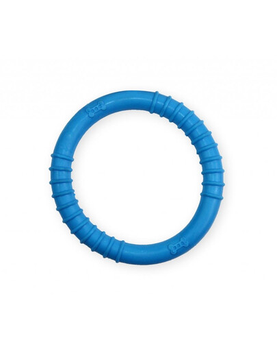 PET NOVA DOG LIFE STYLE Anneau jouet 9.5 cm, bleu, goût menthe
