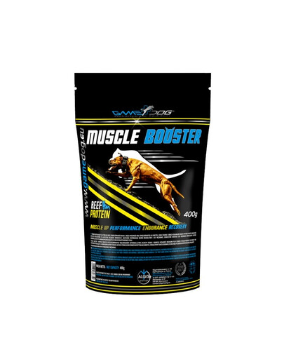 GAME DOG Muscle Booster complément alimentaire protéiné et lipidique pour chien 400 g