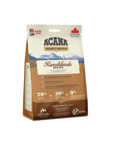 ACANA Highest Protein Ranchlands Dog 2 kg