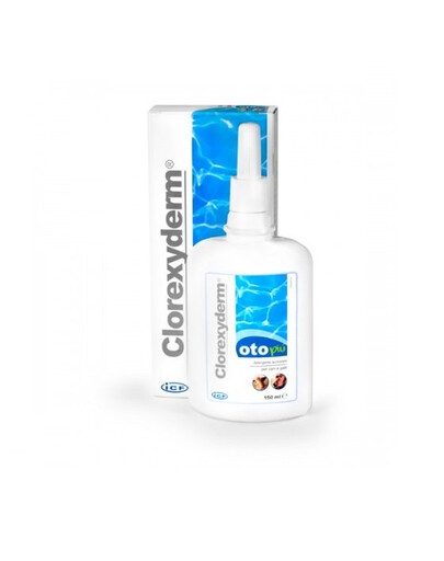 GEULINICX Clorexyderm Oto Piu 150ml pour le soin des oreilles des chiens et des chats