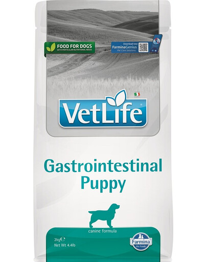 FARMINA Vet Life Gastrointestinal Puppy - nourriture vétérinaire pour chiots souffrant de troubles gastro-intestinaux - 2 kg