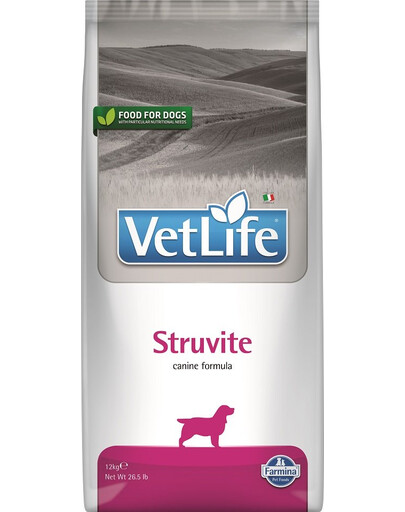 FARMINA Vet Life Struvite Hund - nourriture pour chiens souffrant de maladies des voies urinaires - 12 kg