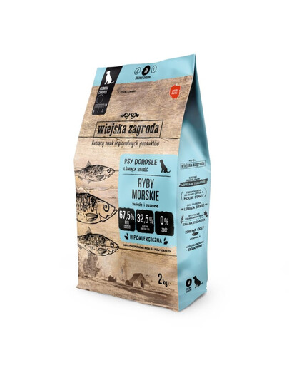 WIEJSKA ZAGRODA Medium Poissons marins 2kg
