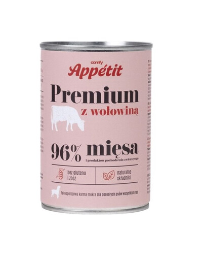 COMFY APPETIT PREMIUM - avec de la viande de bœuf - 400 g