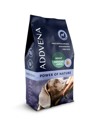 ADDVENA Power of Nature Adult medium&large 10 kg agneau pour chiens de moyenne et grande race