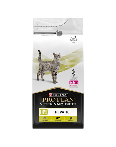 PURINA PRO PLAN Veterinary Diets Feline HP St/Ox Hepatic - pour chats adultes souffrant de troubles hépatiques - 1.5 kg