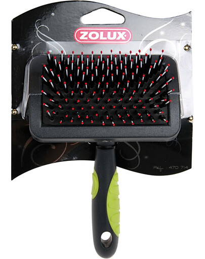 ZOLUX bursten - peigne-brosse en plastique moyen
