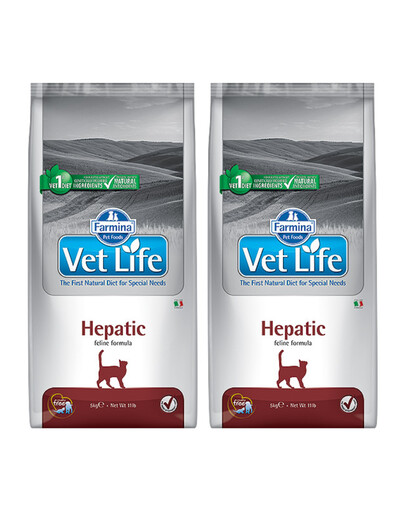 FARMINA Vet Life Hepatic Cat 20 kg (2x10 kg)