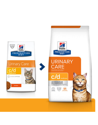 HILL'S Prescription Diet c/d Multicare avec poulet 3kg