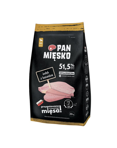 PAN MIĘSKO - Dinde et faisan pour chiens de petites races - 20 kg