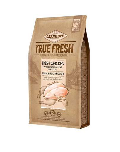 CARNILOVE True Fresh Chicken - Croquettes poulet pour chiens âgés de toutes races - 11,4 kg
