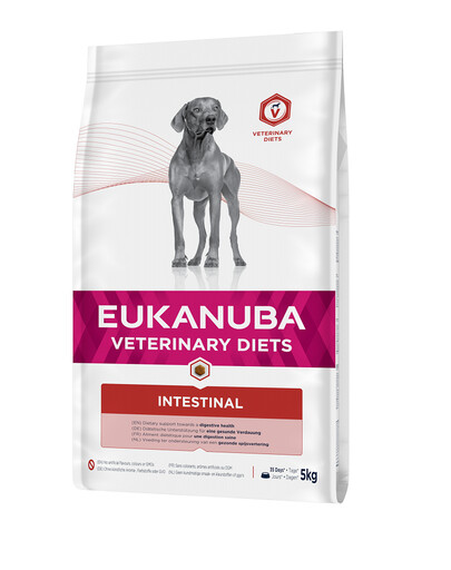 EUKANUBA Intestinal Disorders Adult All Breeds Chicken - Poulet pour chiens pour prendre soin de l'appareil digestif - 5 kg