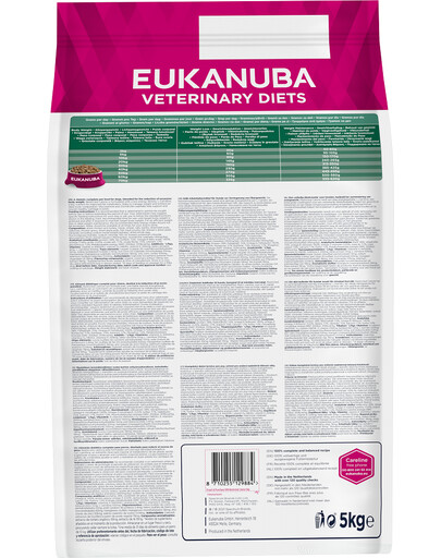 EUKANUBA Veterinary Diets Restricted Calories Adult All Breeds - améliorent le métabolisme des graisses de votre chien - 5 kg