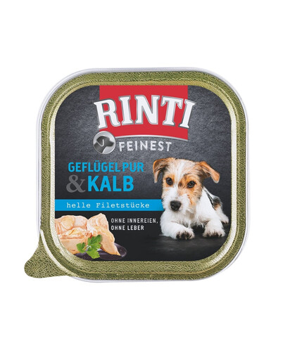 RINTI Feinest Poultry Pure&Veal - volaille & veau - 150 g