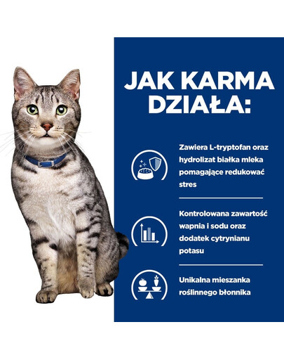 HILL'S PRESCRIPTION DIET c/d Multicare Stress + Metabolic nourriture humide pour chats avec du poulet 12x85g en sachets