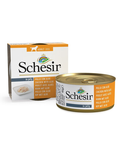 SCHESIR Filets de poulet à l'aloe vera en gelée 150 g