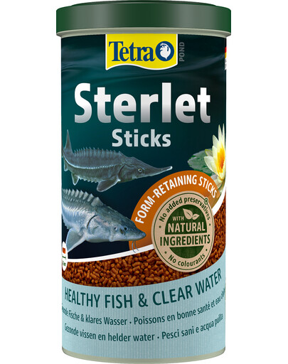 TETRA Pond Sterlet Sticks - Sticks pour des sterlets et des esturgeons dans les bassins - 1 L