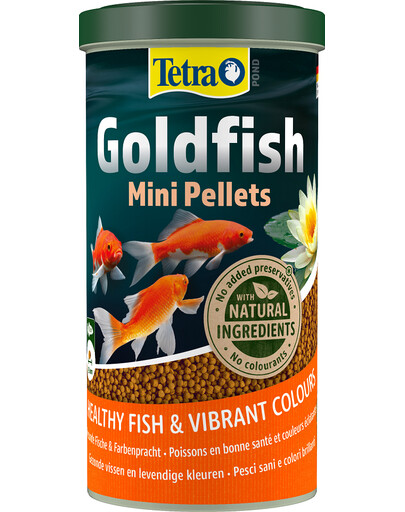 TETRA Pond Goldfish Mini Pellets - Nourriture pour poissons rouges - 1 L