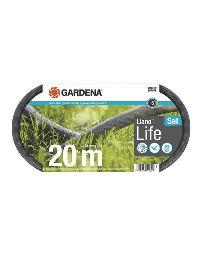 GARDENA Tuyau textile Liano Life 20 m