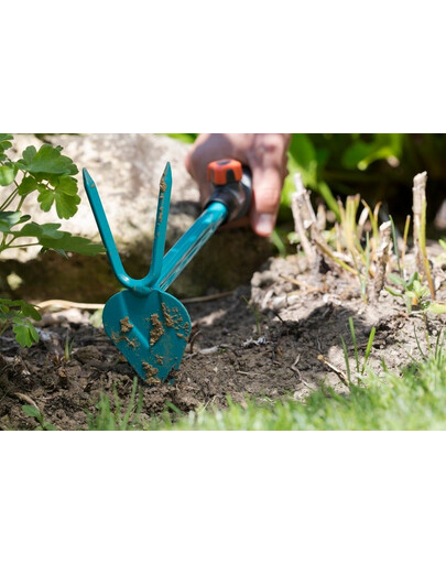 GARDENA Combisystem Bêche en forme de cœur (2 dents)
