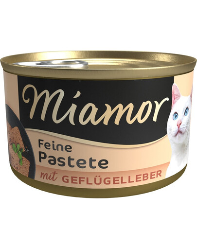 MIAMOR Pastete Poultry Liver - pâtée de foie de volaille 85g