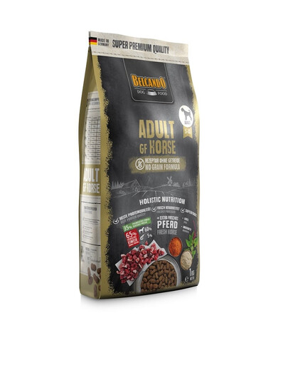 BELCANDO Adult Grain Free Horse - Croquettes à la viande de cheval sans céréales 1 kg