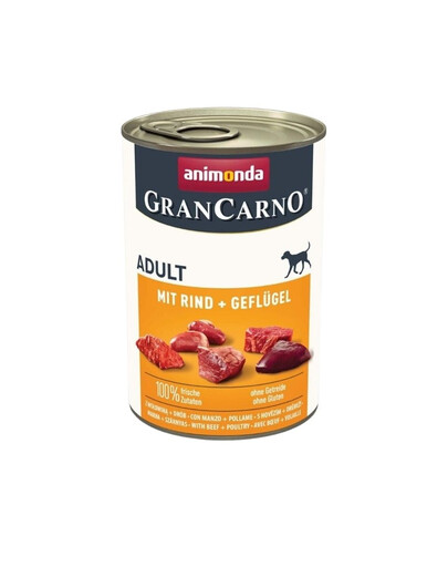 ANIMONDA Grancarno 400 g nourriture sans céréales pour chiens