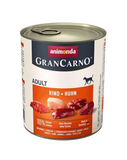 ANIMONDA Grancarno 400 g nourriture sans céréales pour chiens