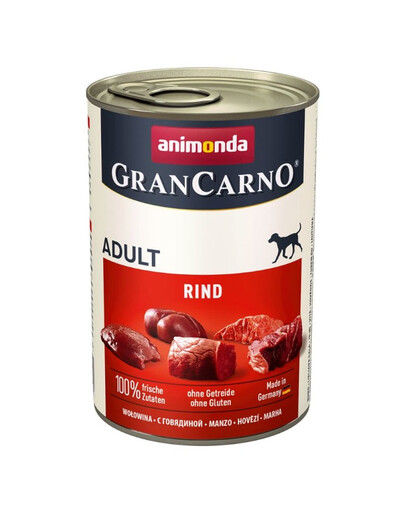 ANIMONDA Grancarno 400 g nourriture sans céréales pour chiens