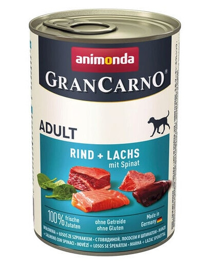 ANIMONDA Grancarno 400 g nourriture sans céréales pour chiens