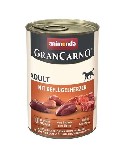 ANIMONDA Grancarno 400 g nourriture sans céréales pour chiens