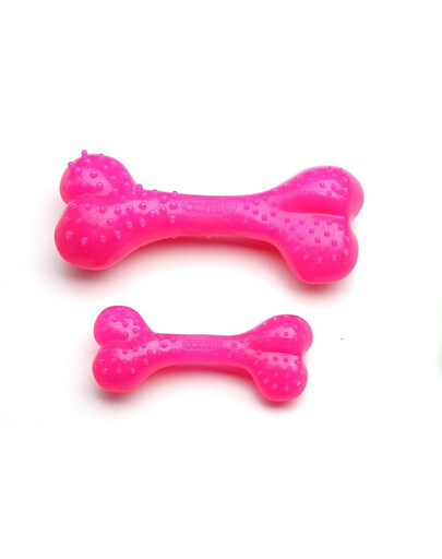COMFY Os dentaire arôme menthe Jouet rose 8,5cm
