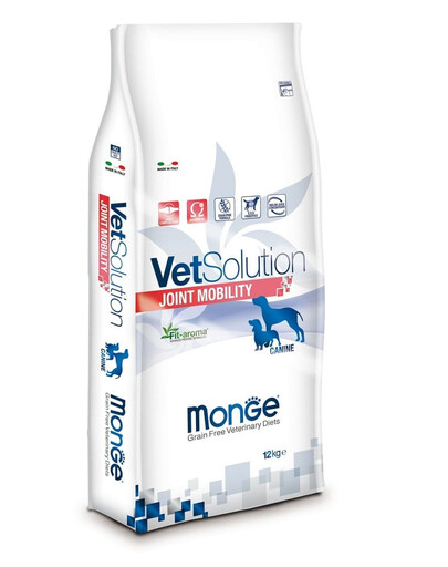 MONGE Vet Solution Dog Joint mobility - Croquettes vétérinaires pour chiens souffrant d'arthrose - 12 kg