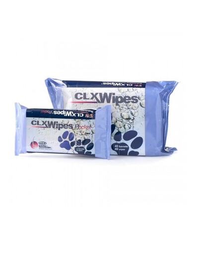 GEULINICX Clorexyderm Wipes 40 pcs. lingettes pour l'hygiène des chiens et des chats