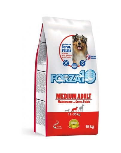 FORZA10 Medium Maintenanceavec cerf et pommes de terre 15 kg