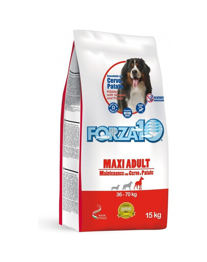 FORZA10 Maxi Maintenance avec cerf et pommes de terre 15 kg