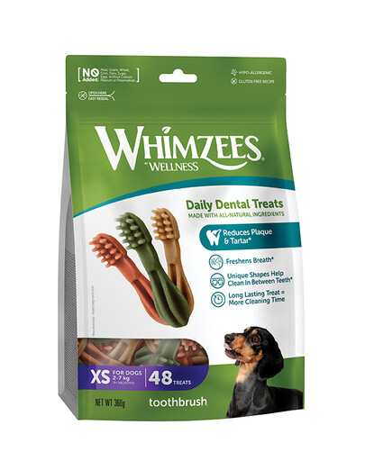 WHIMZEES Brosse à dents XS 48 pièces
