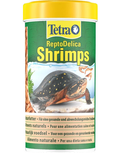 TETRA Reptodelica Shrimps 1 l Snack pour les tortues aquatiques