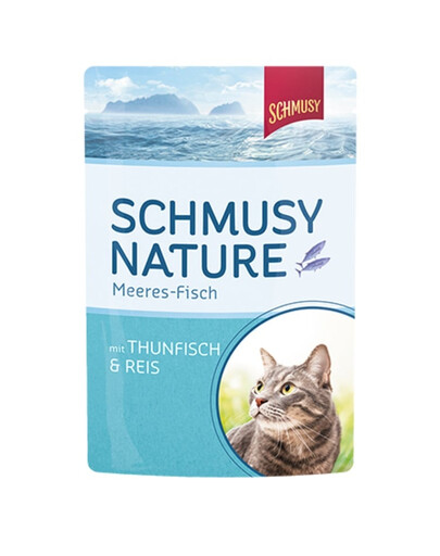 SCHMUSY Nature Thon avec riz en gelée 100 g