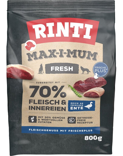 RINTI MAX-I-MUM Duck 800 g au canard