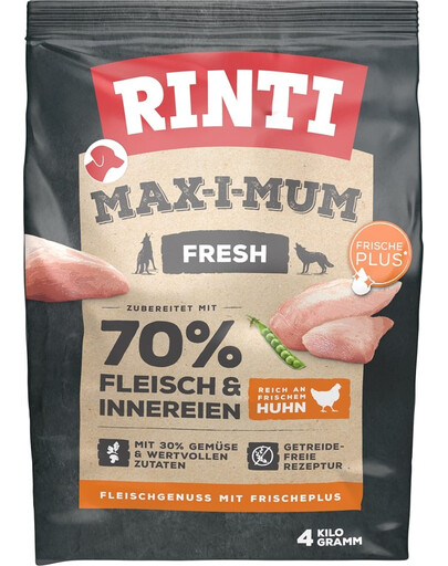 RINTI MAX-I-MUM Chicken - avec poulet - 4 kg