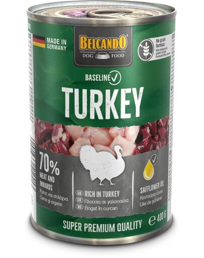 BELCANDO Baseline Dinde 400g