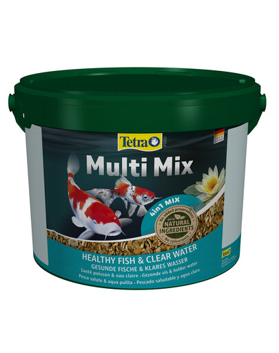 TETRA Pond Multi Mix - mélange de base pour poissons d'étang - 10 L