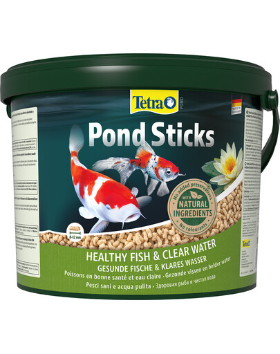 TETRA Pond Sticks - nourriture de base pour les poissons d'étang - 10 L