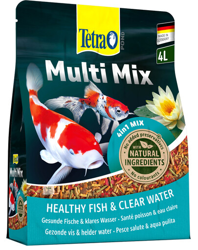 TETRA Pond Multi Mix - mélange de base pour poissons d'étang - 4 L
