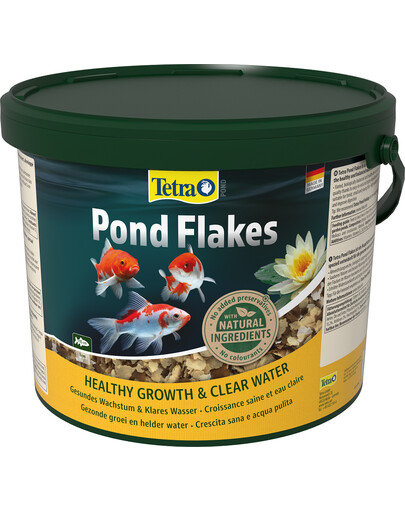 TETRA Pond Flakes - mélange pour petits poissons d'étang - 10 L