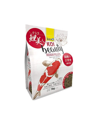 TETRA KOI Beauty Medium - Nourriture pour la coloration des Carpes KOI - 4 L