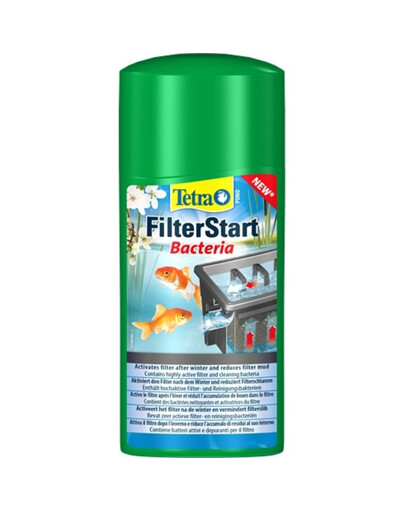 TETRA Pond FilterStart - bactéries filtrantes vivantes dans le bassin - 1 L