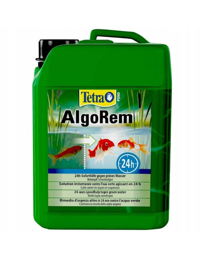 TETRA Pond AlgoRem - agit en 24h contre l'eau verte - 3 L