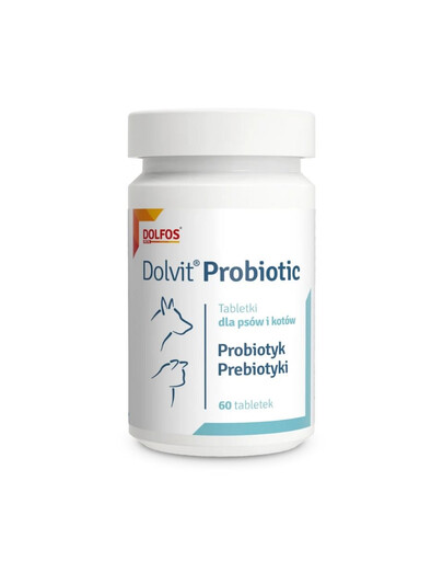 DOLFOS Dolvit - probiotiques et prébiotiques - 60 comprimés